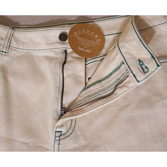 Splendid Sundown High Rise Wide Leg Jeans New Size L W 30 L 29 - Rigid Denim Y2K - Picture 10 of 14